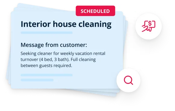 Find the right pro for the job. Choose from more than 300 services.